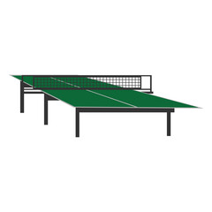 table tennis court icon vector