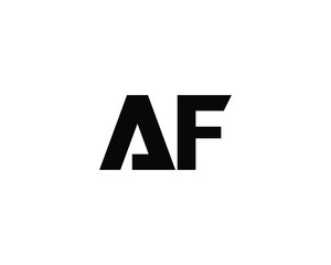 AF LOGO DESIGN VECTOR TEMPLATE