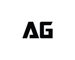 AG LOGO DESIGN VECTOR TEMPLATE