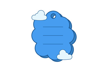 Paper Sticky Notes Sticker Design