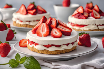 Strawberry Shortcake Dessert