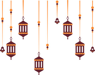Fototapeta na wymiar Ramadhan Lentern Decoration