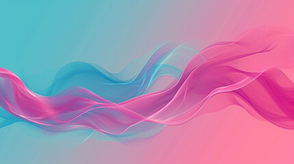 Hot pink & cyan abstract banner background. PowerPoint and Business background.