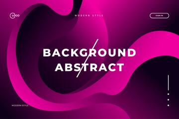 Elegant Abstract Pink Wave Background, Stunning Web Design Element or Digital Art Display