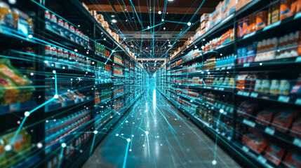 Exploring a Supermarket Enriched with Cutting-Edge Virtual Technologies for an Enhanced Shopping Experience