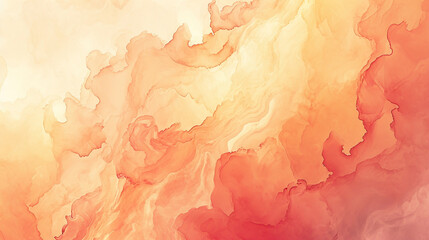 Peach & burnt abstract banner background. PowerPoint and business background.