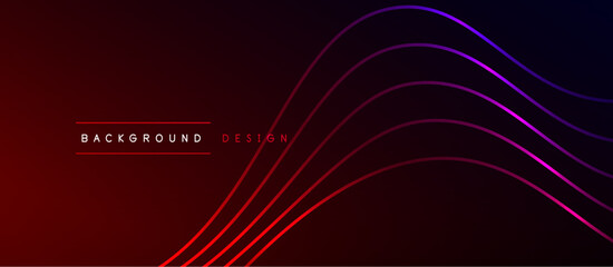 Dynamic wave geometric design. Vector Illustration For Wallpaper, Banner, Background, Card, Book Illustration, landing page