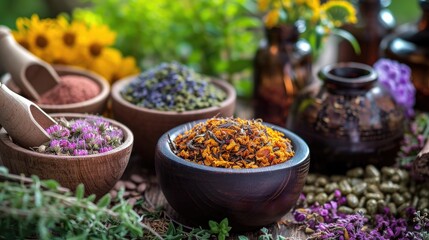 ancient herbal medications ingredients items