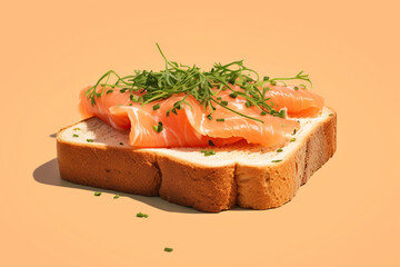 salmon toast