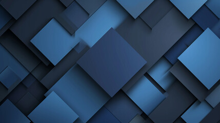 Light blue & dark blue abstract presentation design background. - obrazy, fototapety, plakaty