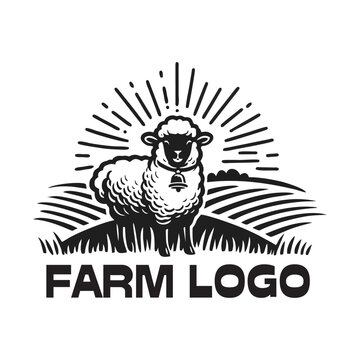 Logo for agriculture, animal husbandry and animal industry
