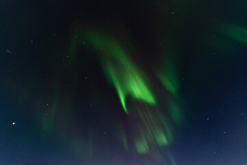 Aurora Borealis, Northern Lights, at Yellowknife, Northwest Territories, Canada