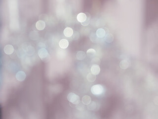 Obraz premium Blurred home decorations for birthday or party backgrounds.
