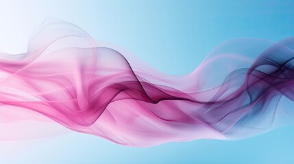 a blue vapor pink background simple sharp music waves