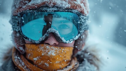 Alpine Euphoria: Goggle-Glazed Dreams in the Snowy Heights