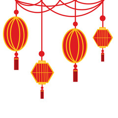 Lanterns to celebrate Chinese New Year