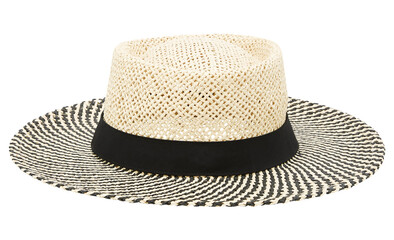 Summer hat are unisex fashion item isolated on PNG