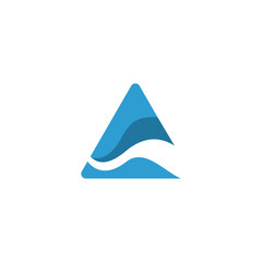 Fototapeta premium abstract triangle logo template design