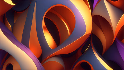 3d Colorful abstract wallpaper modern background 20.