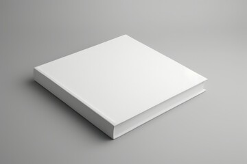 White book cover for your designs mockup - obrazy, fototapety, plakaty