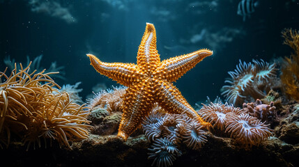 starfish on the reef