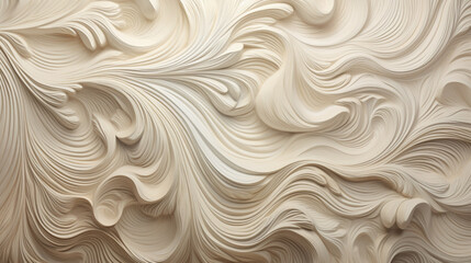 Fine paper layer cement concrete wave wall art texture