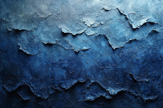 A minimalist background with a gradient of deep indigo tones, evoking a sense of mystery and sophistication within a contemporary context. © Daria