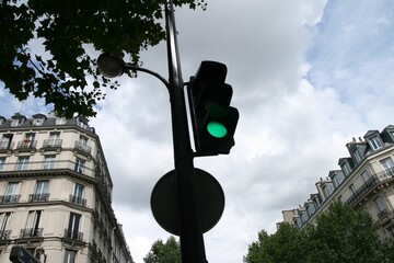 Parisien Traffic Light