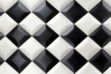 checkered seamless pattern in black plaid shirt on tartan lumberjack in white background - obrazy, fototapety, plakaty