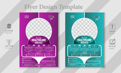 creative modern business flyer design template for poster flyer brochure cover. Graphic design layout with triangle graphic elements and space. - obrazy, fototapety, plakaty