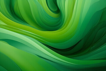 A green abstract wallpaper