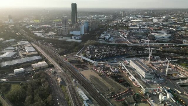 Old Oak Common is a railway station under construction on the site of the Old Oak Common traction maintenance depot to the west of London