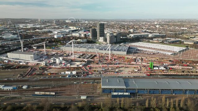 Old Oak Common is a railway station under construction on the site of the Old Oak Common traction maintenance depot to the west of London