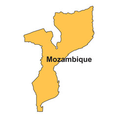 Mozambique map