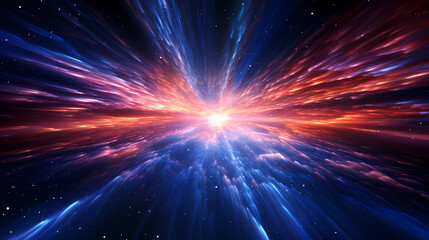 Fototapeta premium Modern digital abstract 3D background, can be used to describe network, process flow, digital storage, science, education etc.