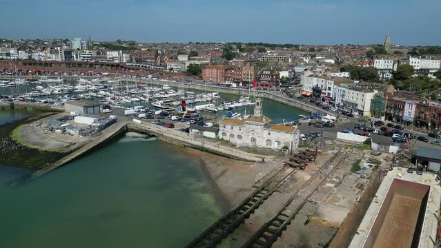 Ramsgate is a seaside town and civil parish in the district of Thanet in east Kent, England