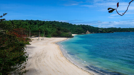 Paradise island white beach Boracay Philippines 