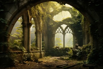 Fototapeta premium Ancient archway architecture