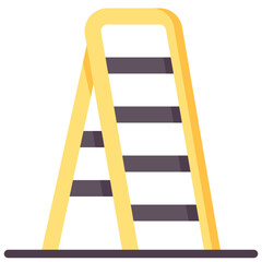 ladder flat vector icon
