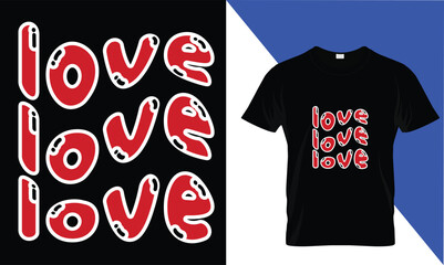love t shirt design 
