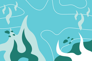 Fototapeta na wymiar abstract landing page background design banner web flat vector illustration