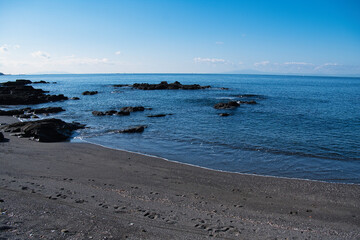 神奈川県三浦の黒崎の鼻の磯