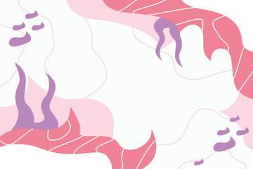 Obraz na płótnie Canvas abstract landing page background design banner web flat vector illustration