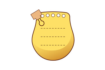 Paper Sticky Notes Sticker Design