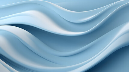 A seamless abstract blue texture background featuring elegant swirling curves in a wave pattern, set against a bright blue material background.