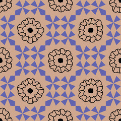 Beauty Cute background for fabric print