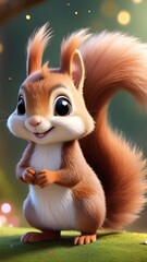 Cute baby squirrel, baby animals, Cute baby squirrel with happy face, Beautiful animals