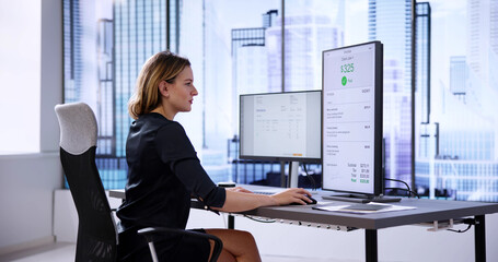 Online Electronic Business Invoice Or Bill