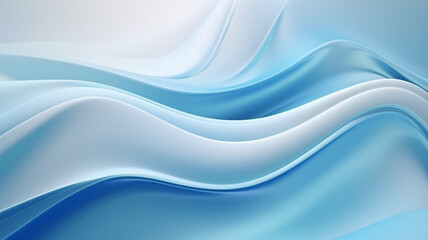 Fototapeta premium Abstract wavy shapes in colourful line curve motion graphic style
