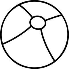 Naklejka premium Pooltoy Icon